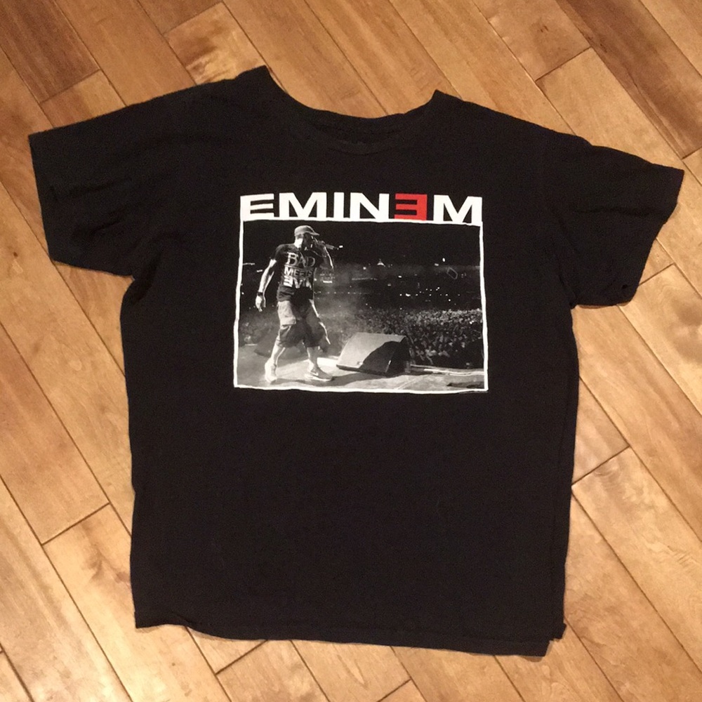 Black Eminem Tee